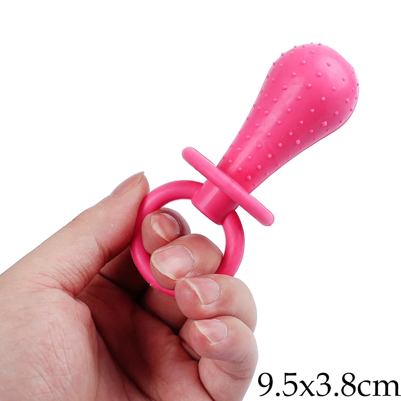 New Nipple Dog toy TPR Pet Dog Toys TPR Material Toothed Gear Style Pet Chewing Toy Bite-resisitence 3 Color Interactive Toy 1PC (4)