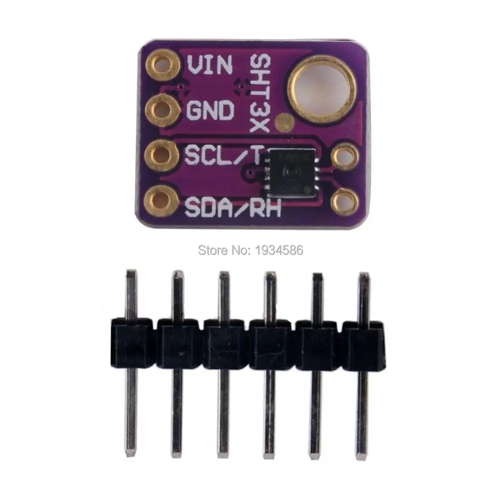

2.5-5V DC Digital Hygro SHT31 SHT31-D Analog Temperature Humidity Sensor SHT Breakout Weather For Arduino