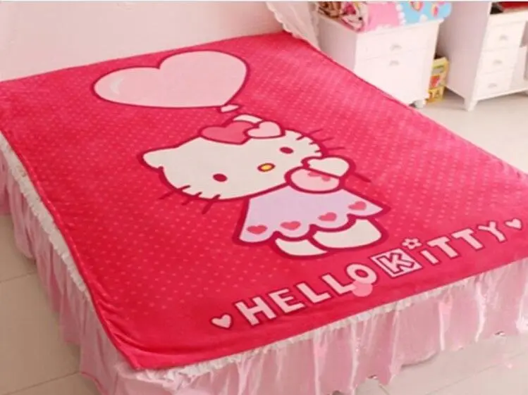 Новое горячее предложение, фланелевое одеяло для мальчиков и девочек, большое супер-мягкая шерсть, одеяло, теплые детские одеяла на кровать - Цвет: 150x200cm