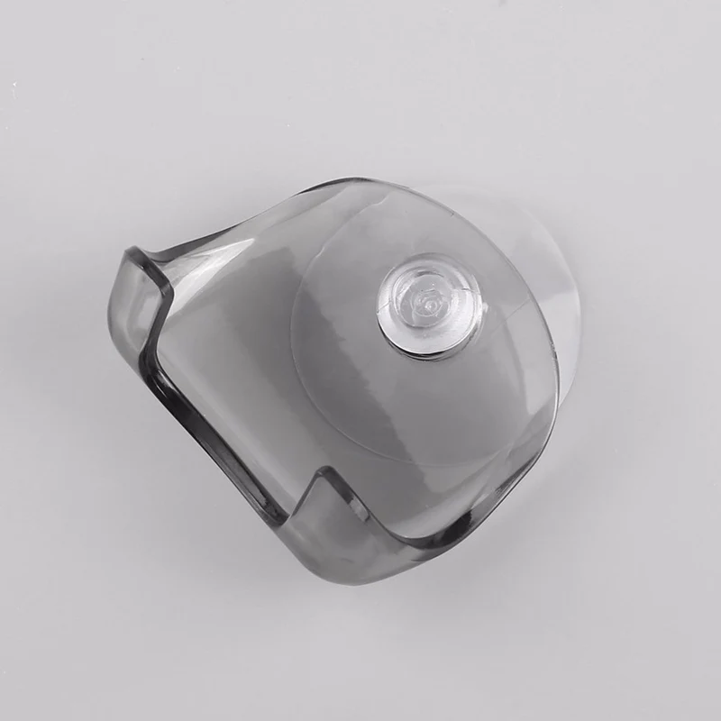 Gray ONEUP держатель для бритвы на присоске, держатель для бритвы на присоске, держатель для хранения бритвы, настенный крючок, вешалки для полотенец, аксессуары для дома и ванной комнаты, набор - Цвет: Gray