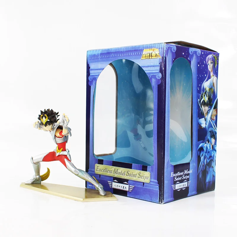 15 см Saint Seiya совершенство модель Pegasus Seiya ПВХ фигурку 1/8 масштаб Коллекционная модель игрушка в подарок для детей