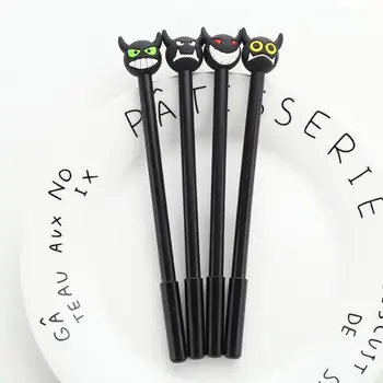 

48pcs/pack cartoon creative demon style 0.5mm gel pen unisex pen/quality office school pens/promotion students gift sign pen