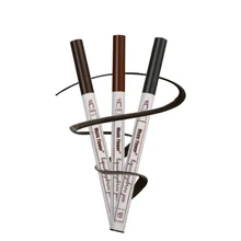 3 цвета натуральных бровей Макияж Водонепроницаемый пот доказательство продолжительный смазыванию доказательство тонкой эскиз карандаш для бровей