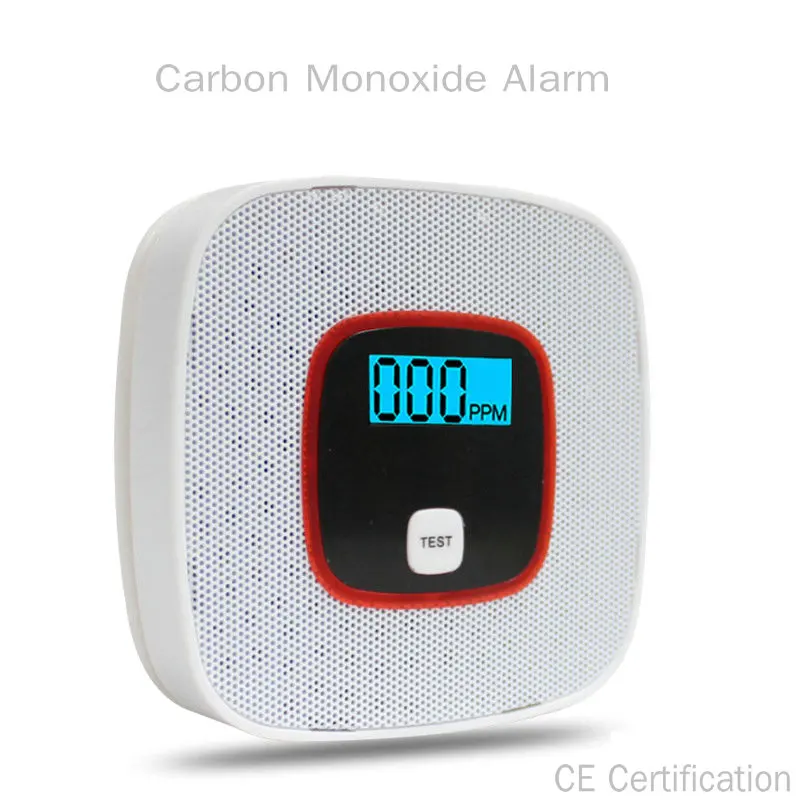 

Export Carbon Monoxide Alarm LCD Concentration Display Voice Alarm to Prevent CO Carbon Monoxide Poisoning Digital Device