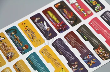 

Lable Customer Design for Nintendo Gameboy Advance Label Sticker For GBA Console Back Tag 140pcs/lot=5sets