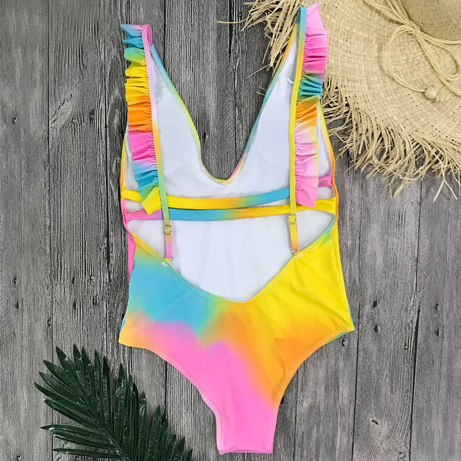 2019 Women Sexy One Piece Swimswear (13)