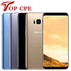 Venta Samsung-teléfono inteligente Galaxy S8, G950F, G950F, G950U, 4G, LTE, ocho núcleos, 4GB de RAM, 64GB de ROM, 5,8 pulgadas, 12MP, reconocimiento de huella, Android aJLdwZ5O
