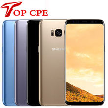 Original Samsung Galaxy S8 G950F G950F G950U 4G LTE Octa core 4GB RAM 64GB ROM 5.8″ 12MP Fingerprint Android Mobile cell phone