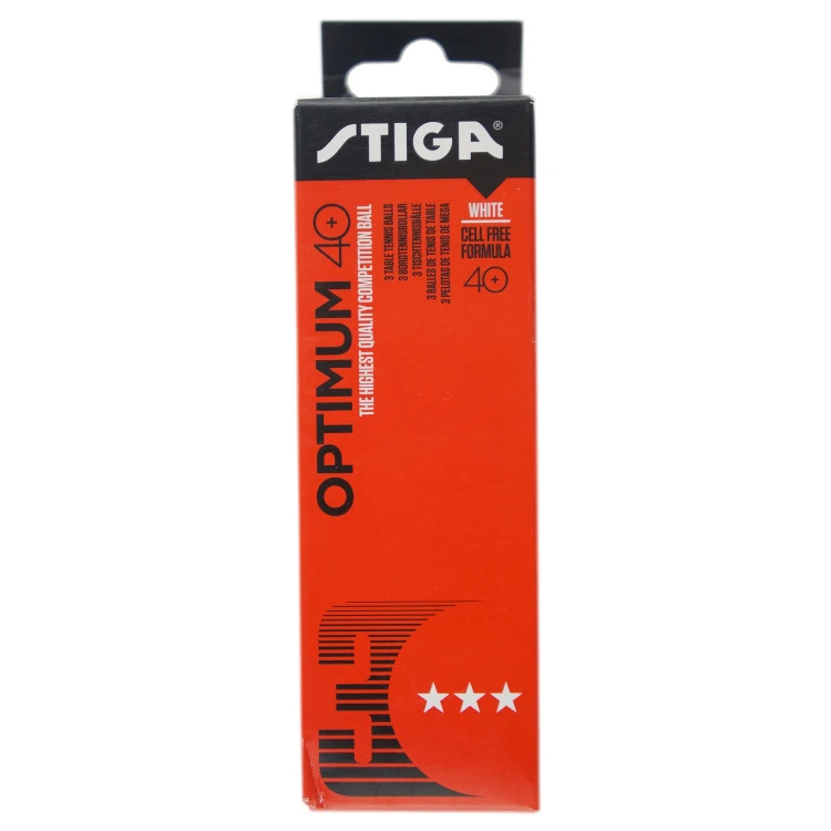 

Original stiga 3 Star 40+ Poly Table Tennis Balls Ping Pong Balls ITTF Approved have seam new material steady quality game balls