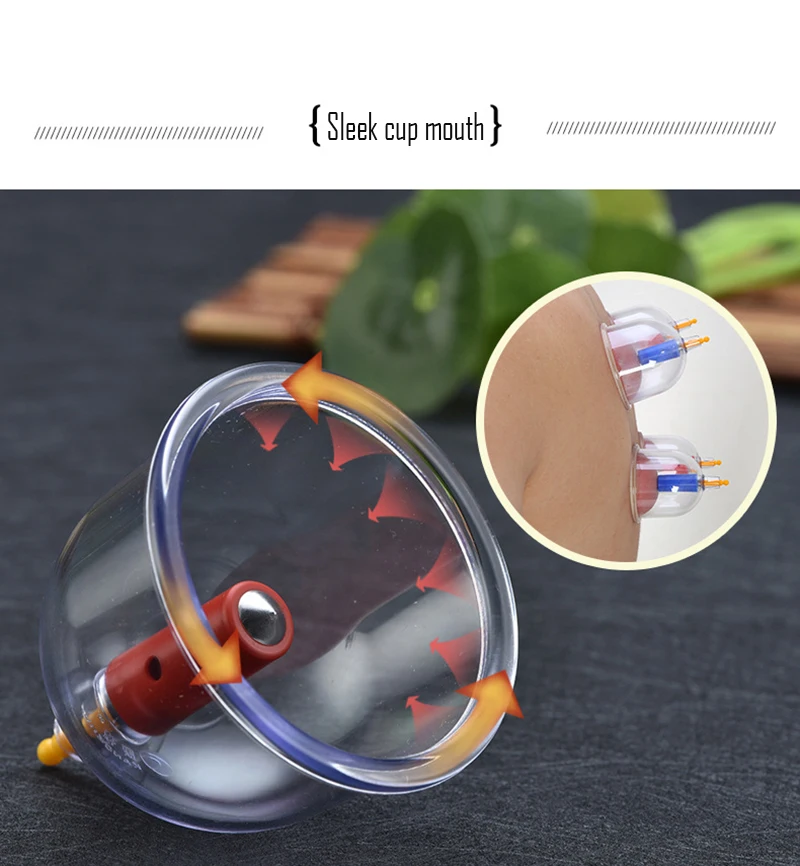 24 Cups Massage Vacuum Cupping Set Magnetic Aspirating Cupping Cans Acupuncture Massage Suction Cup Chinese Massage Kit-9