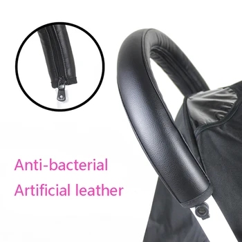 

Pram Stroller Accessories Yoya Yoyo Baby Stroller Armrest Pu Protective Case Cover For Armrest Covers Handle Wheelchairs