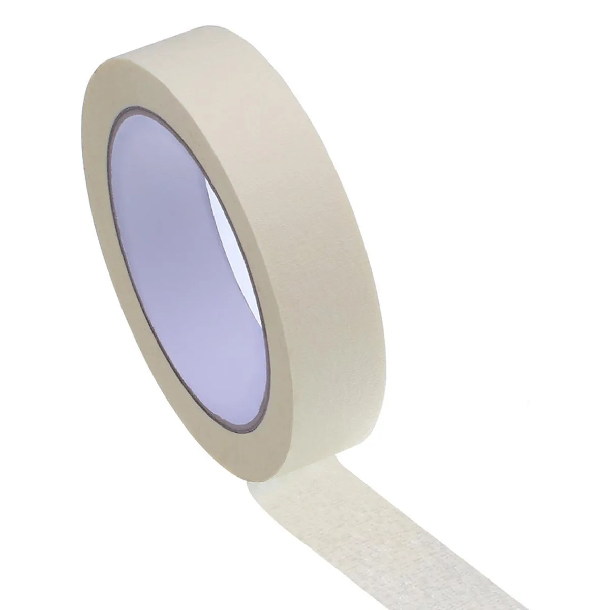

High Quality 6 Rolls White Masking Tape -- 24mm x 50m DIY Painting Decorating Drop Shopping