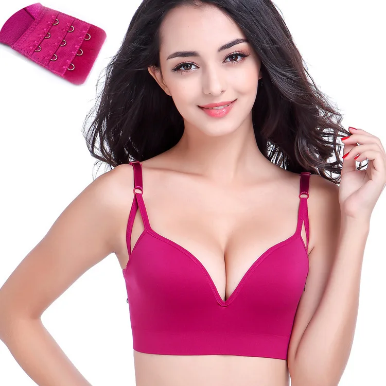 

2019 Yoga Bra Women's Sexy Intimate Underwear Bra Unlined Brassiere Simple Crop Top Breathable Brake Anti-Glossy Yoga Bra