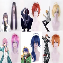 Аниме гипнозимический дивизион рэп Битва Косплей парики Jinguji Jakurai Doppo Kannonzaka термостойкий синтетический парик вечерние на Хэллоуин