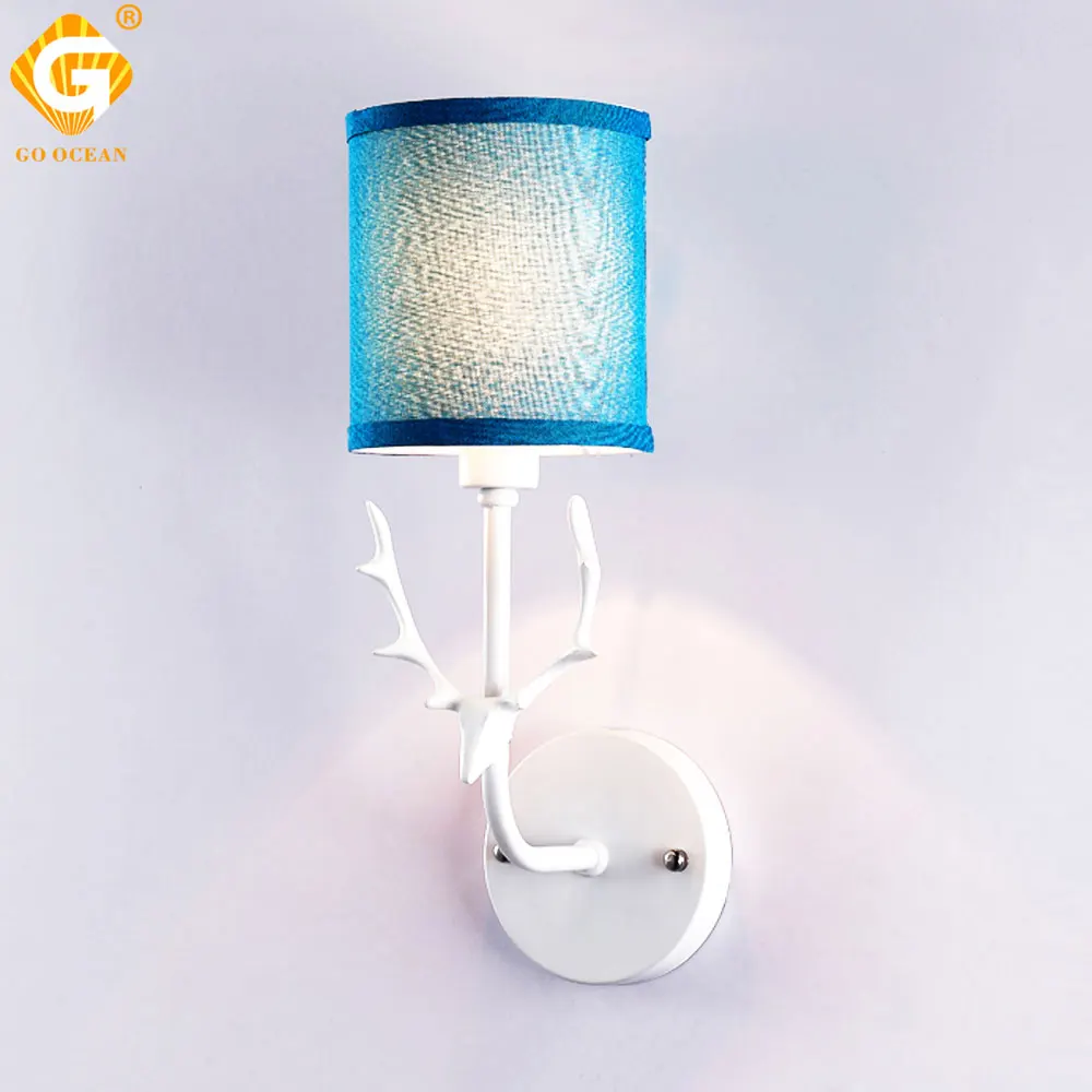 

Creative Bedside Wall Lamp Decorative Wall Lights For Bedroom Stair Mounted Night Lighting LED E27 Blubs Sconces Hotel Room