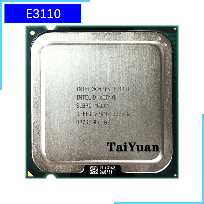 Двухъядерный процессор Intel Xeon E3110 3,0 ГГц 1333 L2 = 6M 65W LGA 775