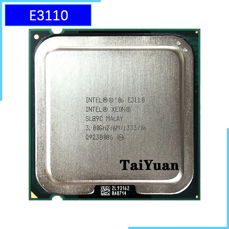 handboeien buitenste Gang Intel Xeon E3110 3.0 GHz Dual Core CPU Processor 1333 L2=6M 65W LGA  775|CPUs| - AliExpress
