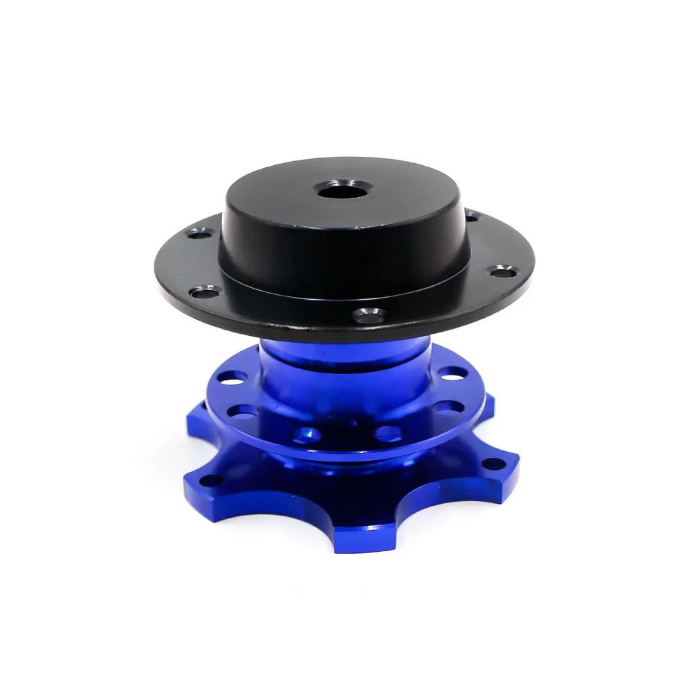 CNSPEED универсальный под давлением алюминиевых гоночный автомобиль рулевое колесо Quick Release концентратор босс Adapter Kit Volante отламывающимся 6 отверстие концентратор, адаптеры - Цвет: Синий