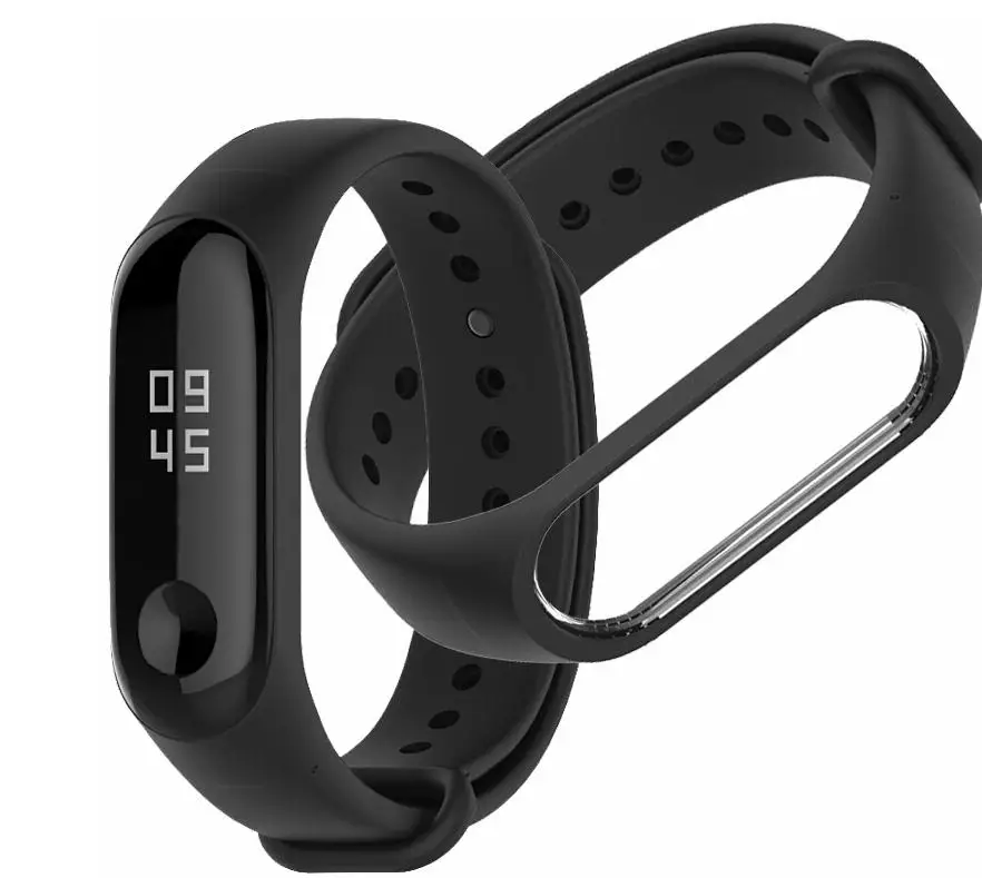 Умный Браслет Xiaomi Mi Band 3 браслет ремешок для fitbit Смарт Силиконовые браслеты на