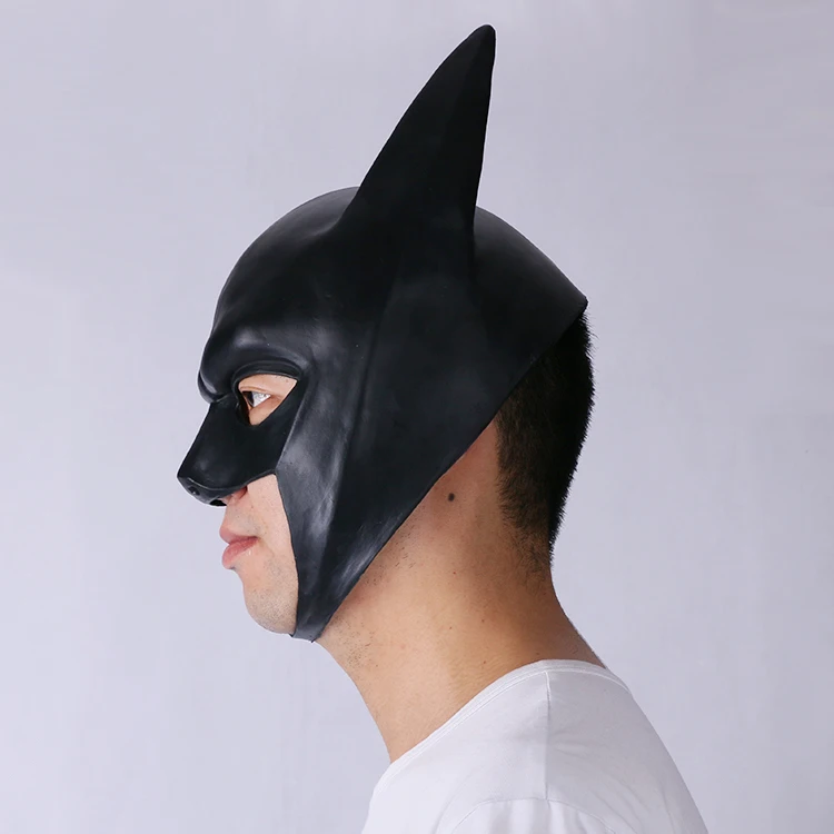 Batman Masks Breathable Batman Vs Superman Mask Dark Knight Latex Mask Cosplay Batman Mask Halloween Party (8)