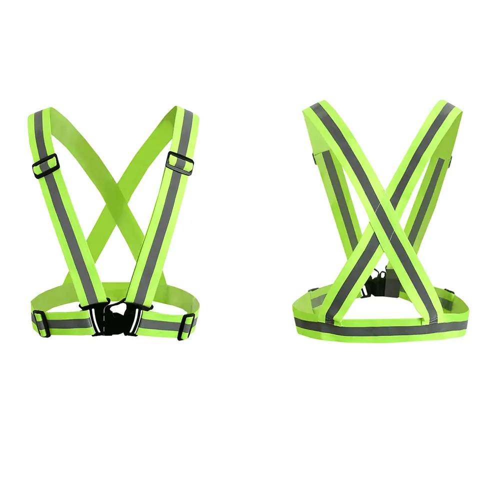 AOZBZ Adjustable Reflective Vests Safety Vest Belt Traffic Sanitation