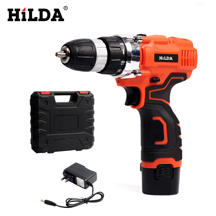 Electric Drill Cordless Drill Screwdriver Lithium Battery Power Tools Furadeira Cordless Screwdriver