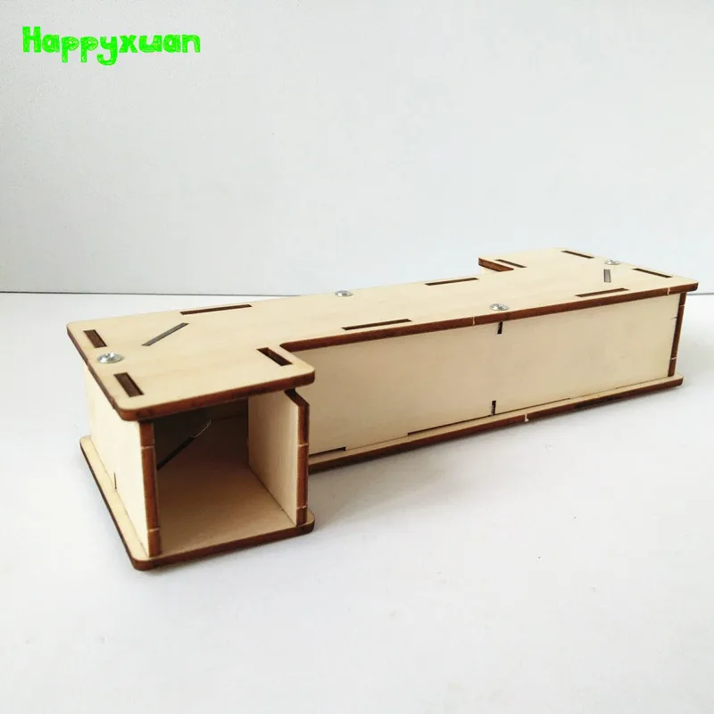 Happyxuan Kid Science Kit Игрушка перископ DIY телескоп Наблюдение Оптика Эксперимент набор
