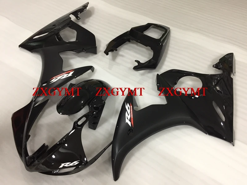 

Fairings for YZF600 R6 2003 - 2005 Full Body Kits YZF600 R6 2003 Matter Black Bodywork for YAMAHA YZFR6 2004