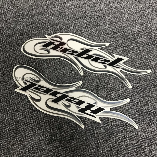 For Honda Harley Davidson Rebel 3M Tank Emblem Sticker Rebel Stickerin