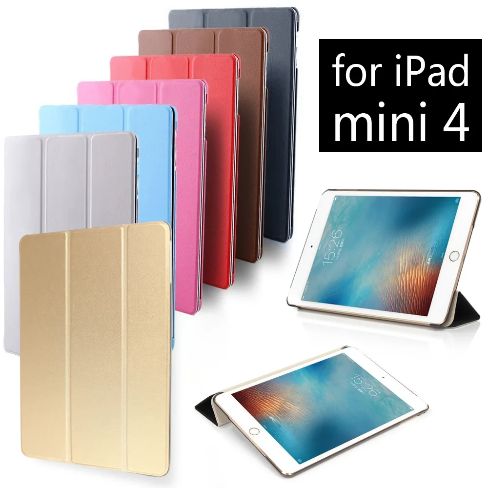 Fashion Ultra Slim Smart Cover PU Leather tablet Case for