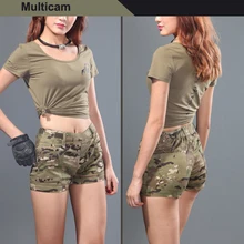 Multicam камуфляж тактические женские брюки юбки MCBK популярные женские Шорты-юбки
