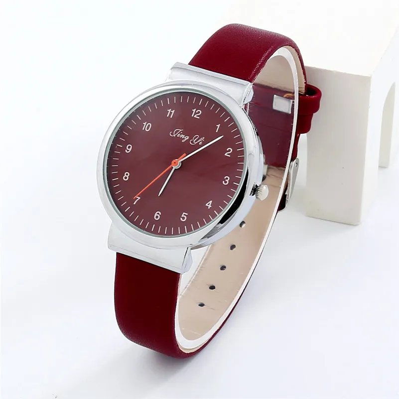 Women's watches casual watches Classic Women Roman Number Quartz Leath Wrist Watch women Clock relogio feminino M14#N M14 (2)