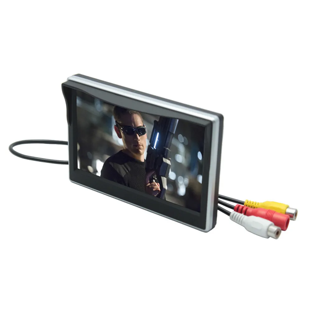 imágenes para Digital TFT LCD Full HD de dos vías AV prioridad inversa 5 pulgadas Monitor Del Coche cámara de Visión Trasera de Copia de seguridad imágenes para Digital TFT LCD Full HD de dos vías AV prioridad inversa 5 pulgadas Monitor Del Coche cámara de Visión Trasera de Copia de seguridad