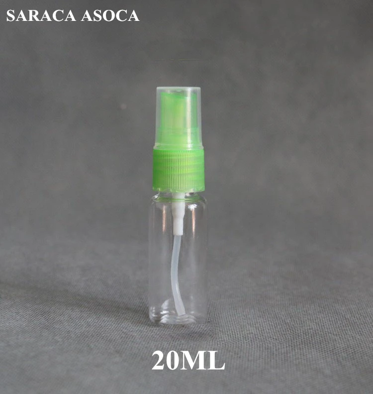 

20ml Plastic Spray Bottle Small Transparent Spray Bottle Travel refillable Bottle PET big capacity multicolor 200pcs/lot.