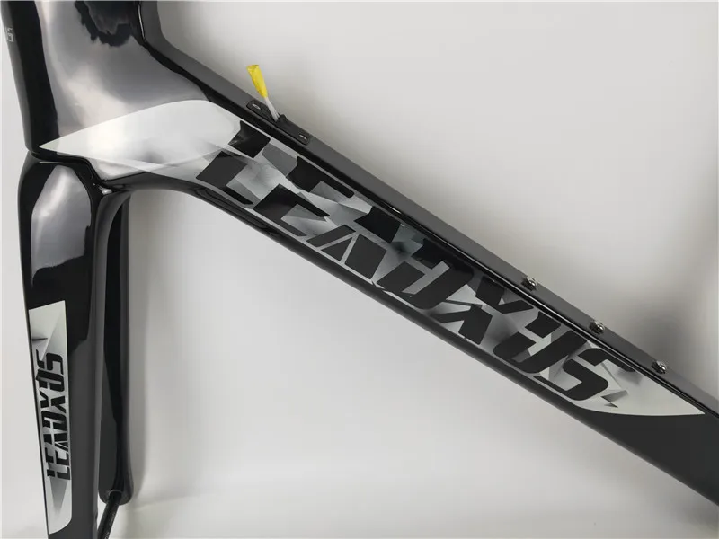 Flash Deal LEADXUS 2019 Newest Disc Brake Aero Carbon Fiber Road Bike Frame Road Aero Racing Bicycle Frame&Handlebar 45/47/49/52/54/56/58cm 12