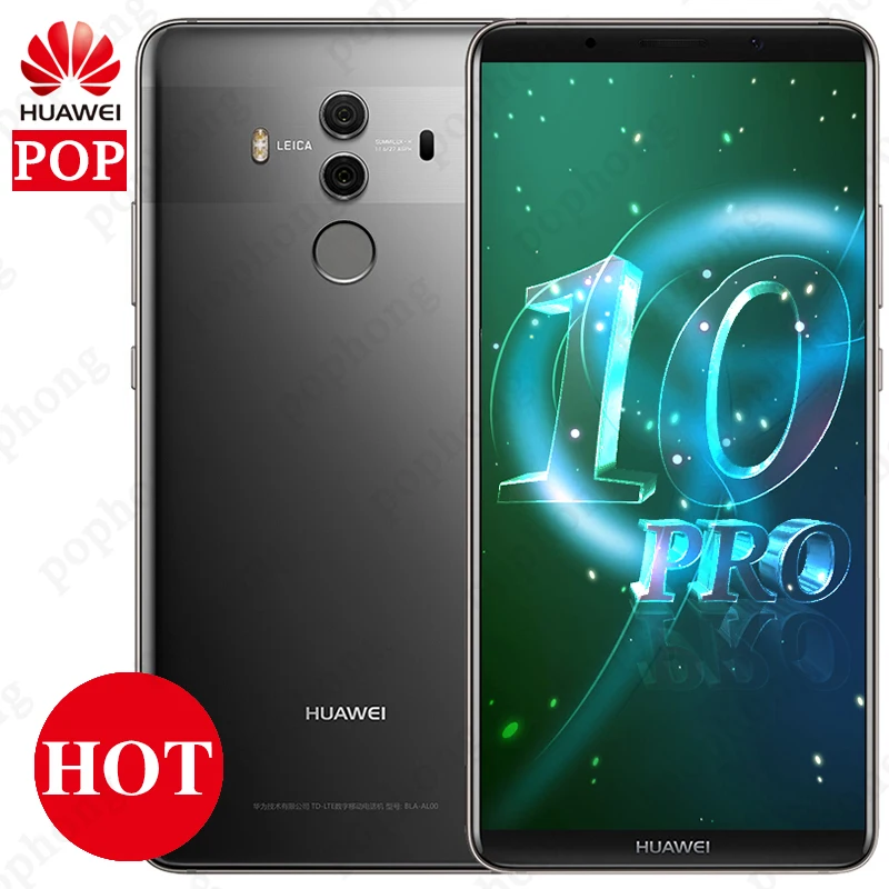 Официальная прошивка huawei mate 10 Pro 6GB 64GB смартфон 6 0 дюймов Kirin 970 Восьмиядерный Android 8