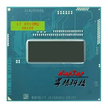 Intel Core i7 i7-4910MQ 4910MQ SR1PT 2,9 GHz Quad-Core ocho-Hilo de procesador de CPU 8M 47W hembra G3 / rPGA946B