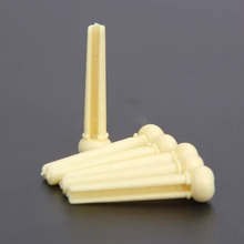 6-String Guitar Bridge Pins Saddle Nut Ivory Acoustic Cattle lp Tailpiece Bone Bridge Pin Guitar Saddle for Acoustic Guitar