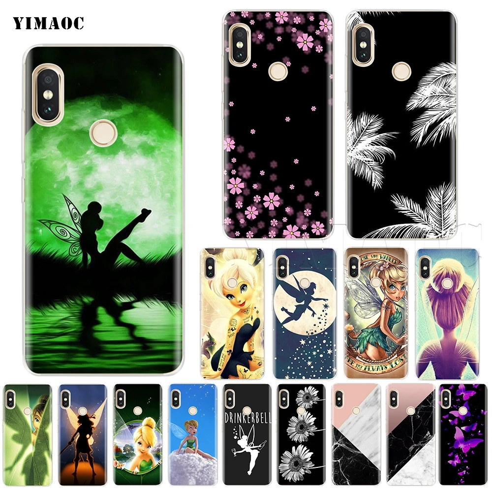 

YIMAOC Tinker Bell Tinkerbell Silicone Case for Xiaomi Redmi Note S2 4 4x 4a 5 5a 6 7 Go Pro Plus
