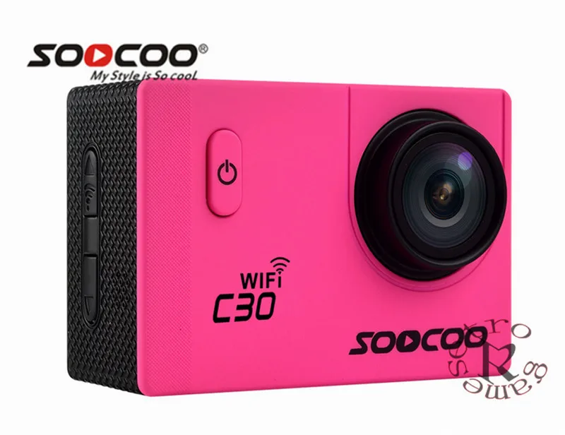 SOOCOO C30/C30R 4K Спортивная камера 1080P/60FPS HD Wifi гироскоп NOVATEK96660 30M Водонепроницаемая