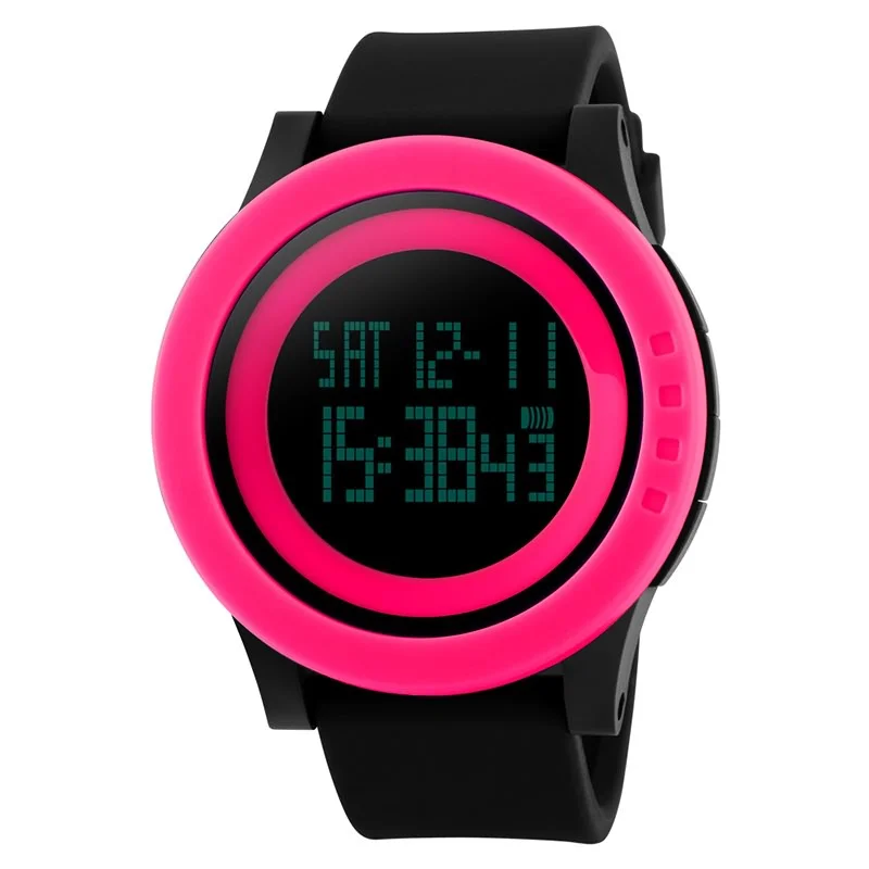SKMEI Sport Watch Men Large Dial LED Digital Watch Waterproof Alarm Calendar Watches Relogio Masculino 1142 