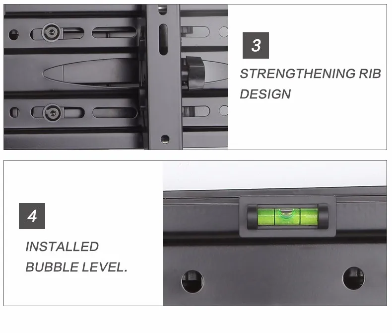 ТВ настенное крепление подходит для большинства 3"-65" ТВ s двойной артикуляционный рычаг полный движения наклона Поворотный кронштейн поддержка светодиодный жк плазменный плоский экран