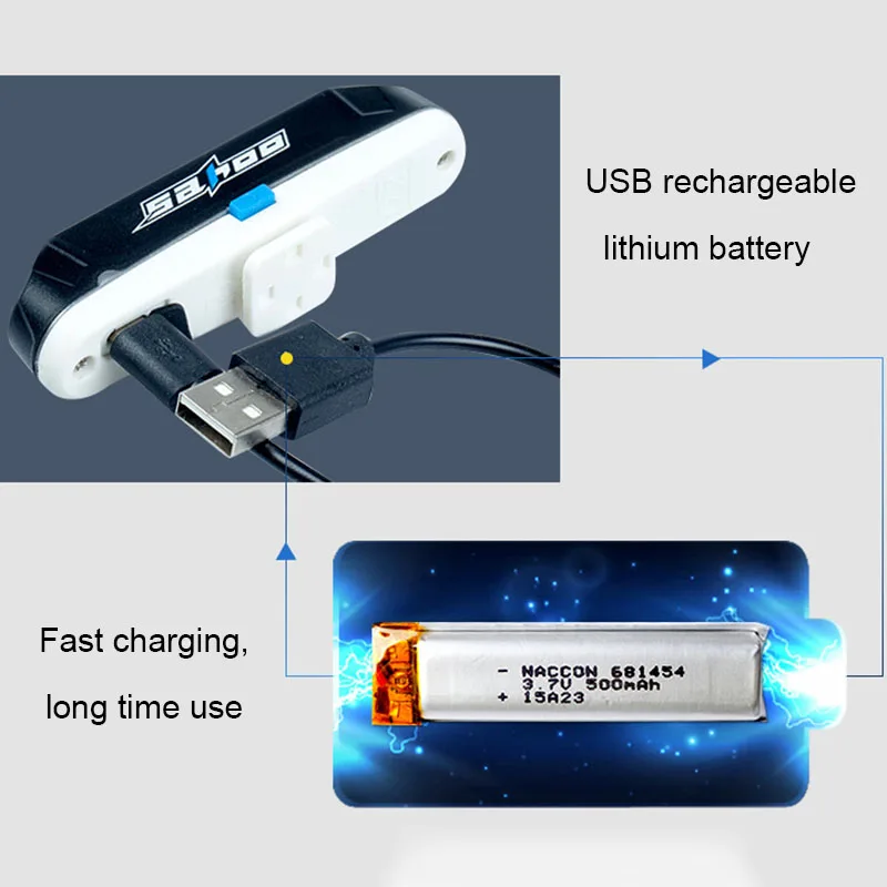 СВЕТОДИОДНЫЙ Набор фонариков для велосипеда usb зарядка передний задний катафот лампа MTB дорожный фары для горного велосипеда