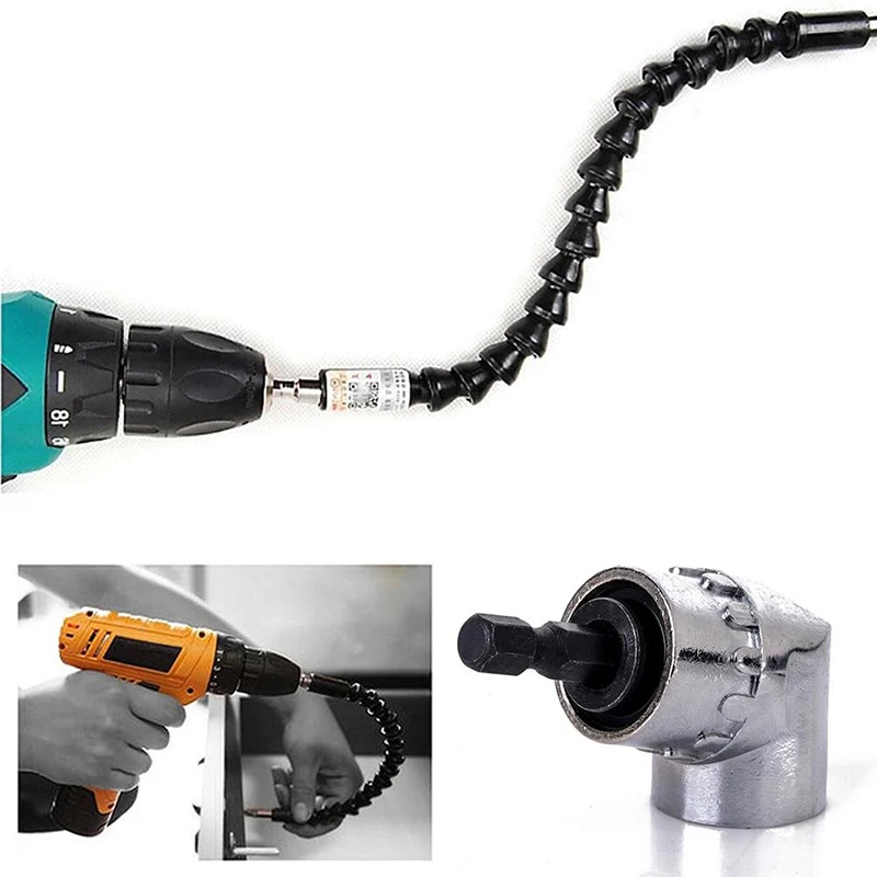 Hexagon Extension Drill 105 14 0.236 with 11,811 flexible shaft tip1