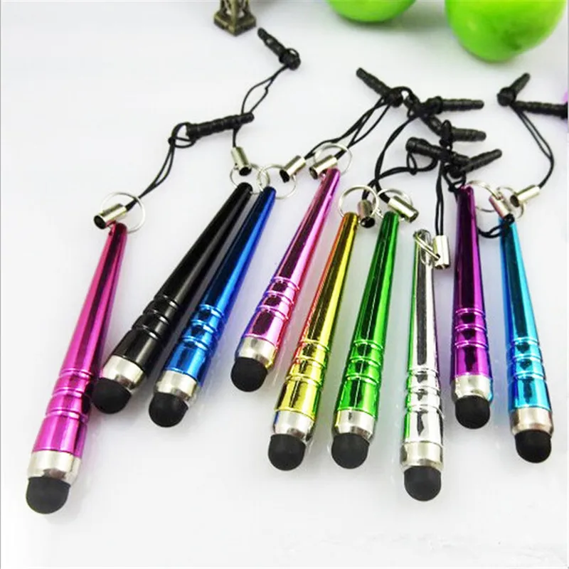 

10Pcs/Set New Touch Screen Pen Tablet Phone Stylus for iPod PC Universal Multi-Color Optional Mobile Phone Lanyard Accessories