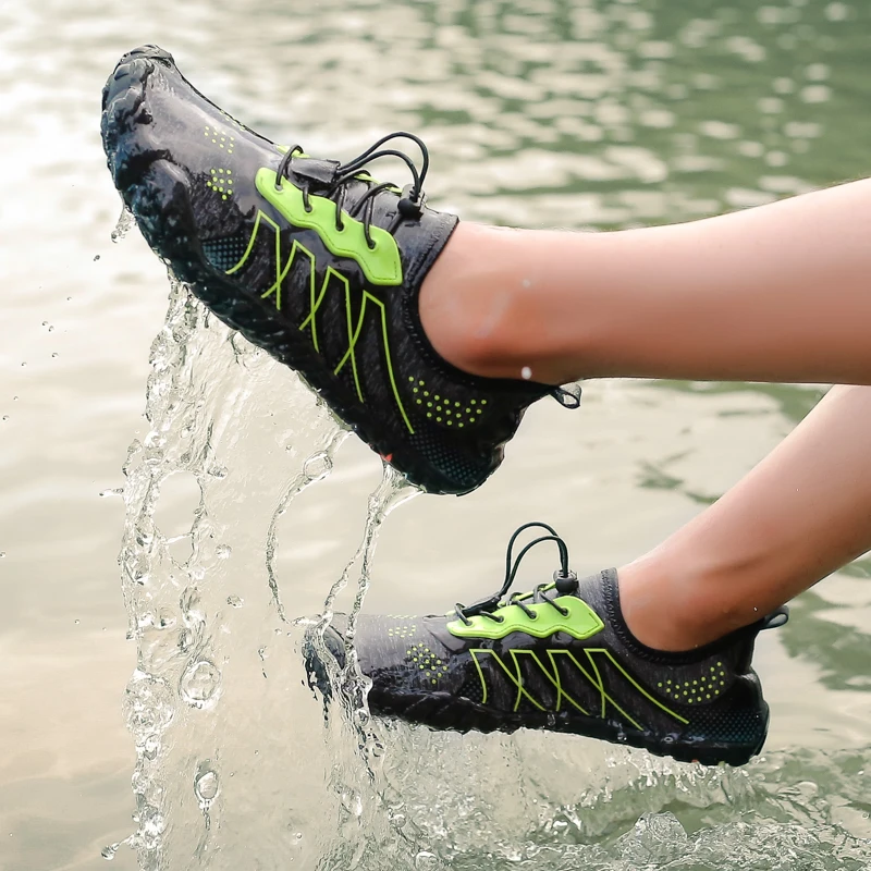 

Women/Men Barefoot Five Fingers Shoes Summer Water Shoes for Men Outdoor Lightweight Aqua Shoes Fitness Sports Sneakers Wading