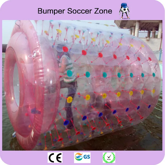 Free Shipping 3*2.4m TPU Zorb Ball Inflatable Roller Ball Outdoor Water Games Inflatable Water Roller Ball Free a Pump