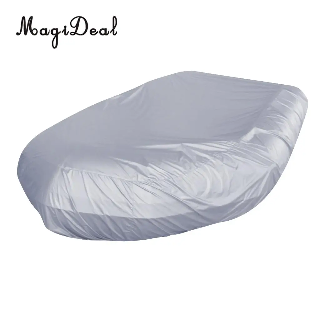MagiDeal Waterproof UV Resistant Inflatable Boat/Dinghy/Tender Cover Storage 3.8m for Yacht Flatable Fishing Boat Dinghy Access