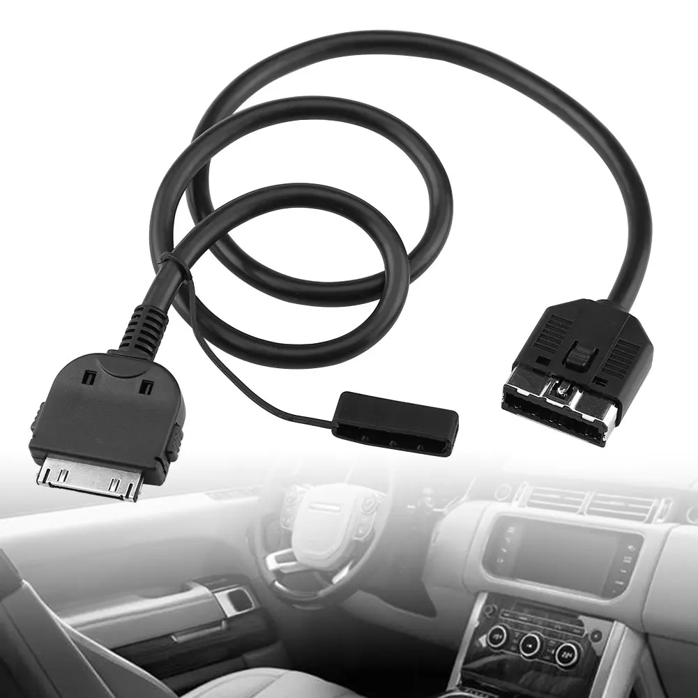 Автомобильный AUX кабель адаптер аудио интерфейс Aux разъем Jack шнур для Land Rover Range Sport