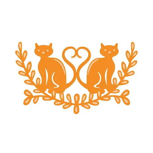 Love Cats Animal Fame Dies новинка 2019 металлические режущие штампы для скрапбукинга на День